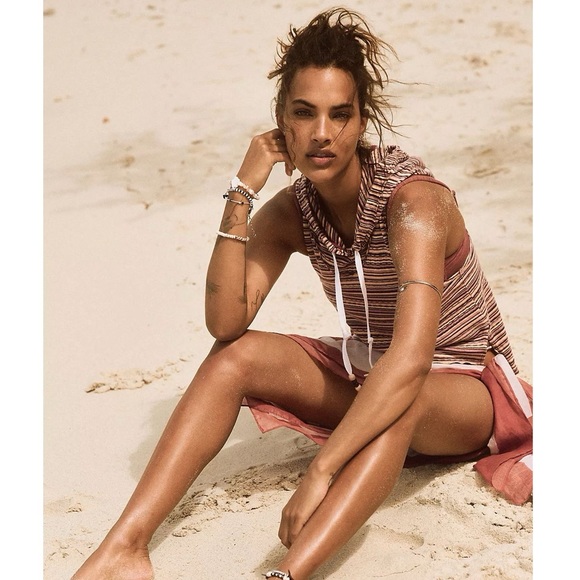 Free People On Fire Hoodie Tank - Picture 1 of 15